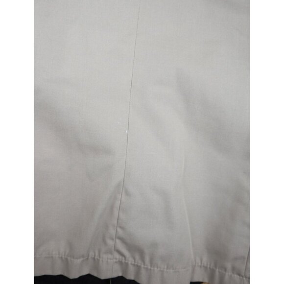 VINTAGE 60s 70s MEN'S BEIGE WINTER COAT - WEATHERCASTER - SIZE 40 - Picture 8 of 9